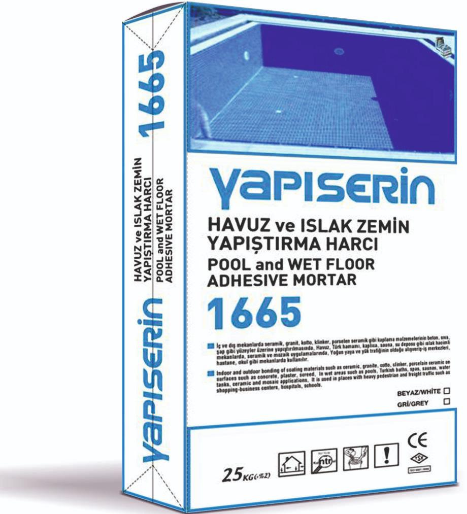 Havuz ve Islak Zemin Yapıştırma Alçısı